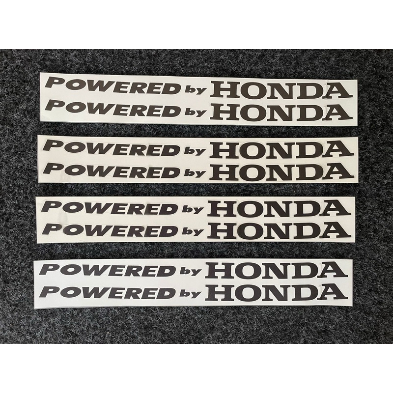 สติกเกอร์Powered By Honda ติดชายล่างDio Zx 34-35 Cesta