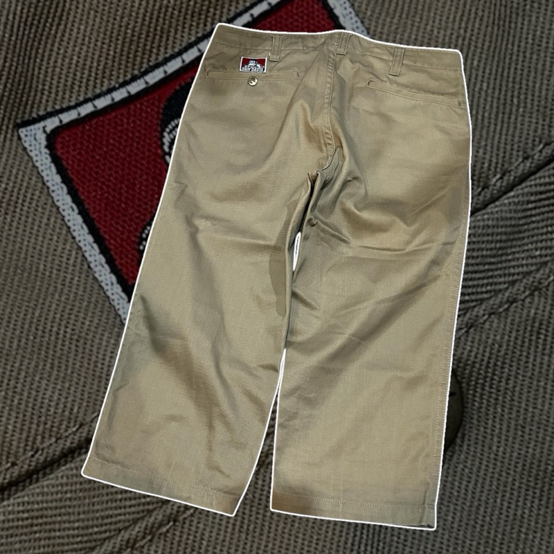 🇯🇵งานญี่ปุ่น กางเกง Ben Davis #504 copped pants ของแท้💯 5ส่วน (หน้าแข้ง) เอว30 ของแท้มือสอง สภาพใหม่