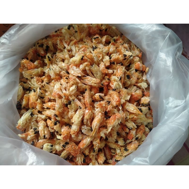 หัวกุ้งแห้ง หัวติดมัน หัวติดคาง🦐หัวกุ้งแท้🦐 เหมาะแก่การนำไปทำเครื่องแกง ทำน้ำพริก⭐แบบกิโล⭐
