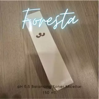(ตัวแทน) ☁️ Foresta โทนเนอร์ (กล่องบุบ) pH 5.5 Balancing Toner (ฟอเรสต้า) (ส่งฟรี)