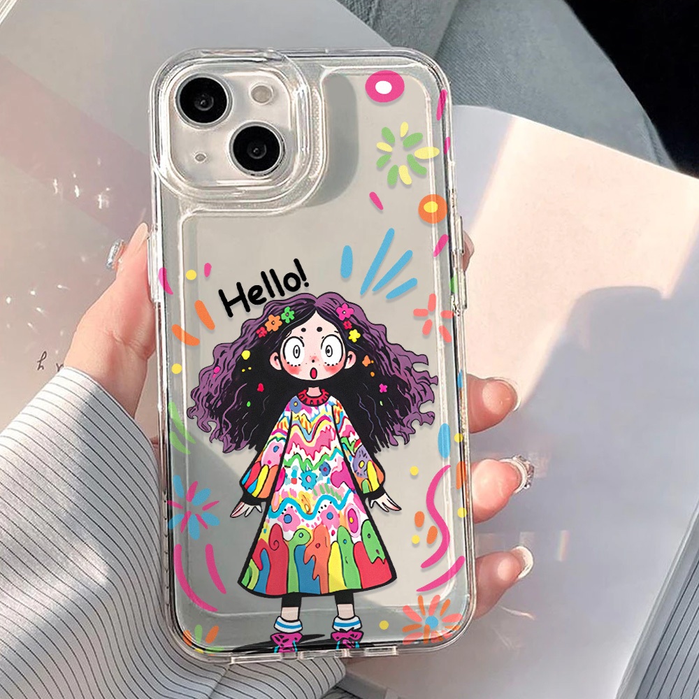 เคสโทรศัพท์ For iPhone 13 11 17 pro max Case iPhone 11 15 16 pro max 14 12 pro max XR XS Max 7 8 Plus SE ดอกไม้ น่ารัก