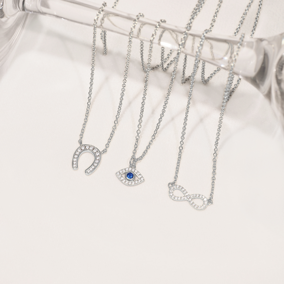 Shependence สร้อยคอดวงตาผู้ปกป้อง เงินแท้ S925 (Evil Eye Necklace)