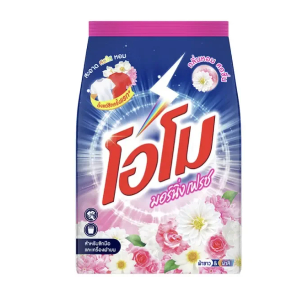 โอโม ผงซักฟอก สูตรมาตรฐาน และ สูตรมอร์นิ่ง เฟรช ขนาด 800 กรัม สุดคุ้ม