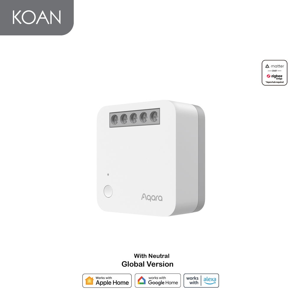 Aqara Single Switch Module T1 [With Neutral]