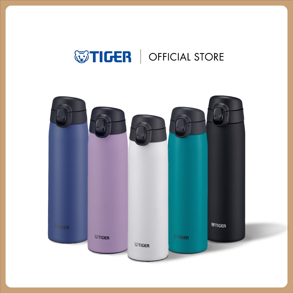 Tiger MCT-K050 กระบอกน้ำสูญญากาศแบบกด สีม่วง VT ขนาด 500 ml.