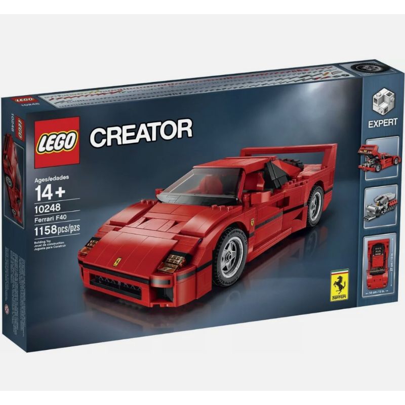 LEGO® Creator Expert: Ferrari F40 (10248) : เลโก้ใหม่ ของแท้ 💯%