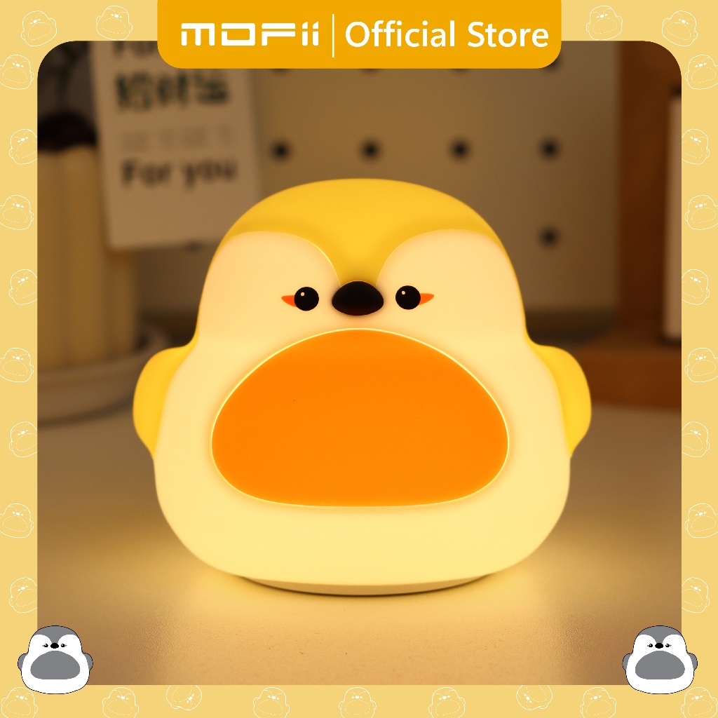 [ของแท้ รับประกันศูนย์ไทย]MOFii โคมไฟน่ารัก ROBIN นกน้อยโรบินอ้วน น่ารักมาก ปรับระดับแสงตั้งเวลาได้