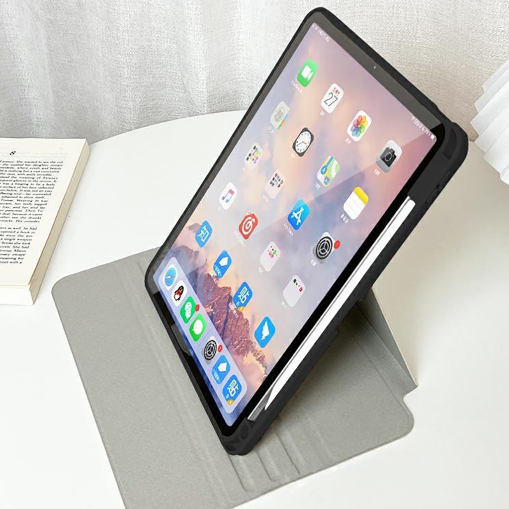 🌼ออกให้ 24 ชม🌼เคสiPadหมุน 360°Air7 Air6 11 Gen11 ที่ใส่ปากกา ครอบครัวลูกแมว เคส iPad Gen9 Pro11 2024 - รูปที่ 7