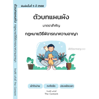 ตัวบทแผนผัง มาตราสำคัญ กฎหมาย วิ.แพ่ง, วิ.อาญา, แพ่ง, อาญา
