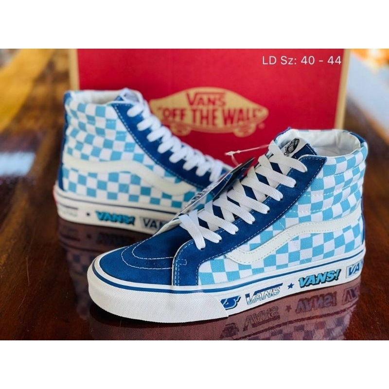 รองเท้า Vans Old Skool High ลายตาราง [ ของแท้💯 พร้อมส่ง ]