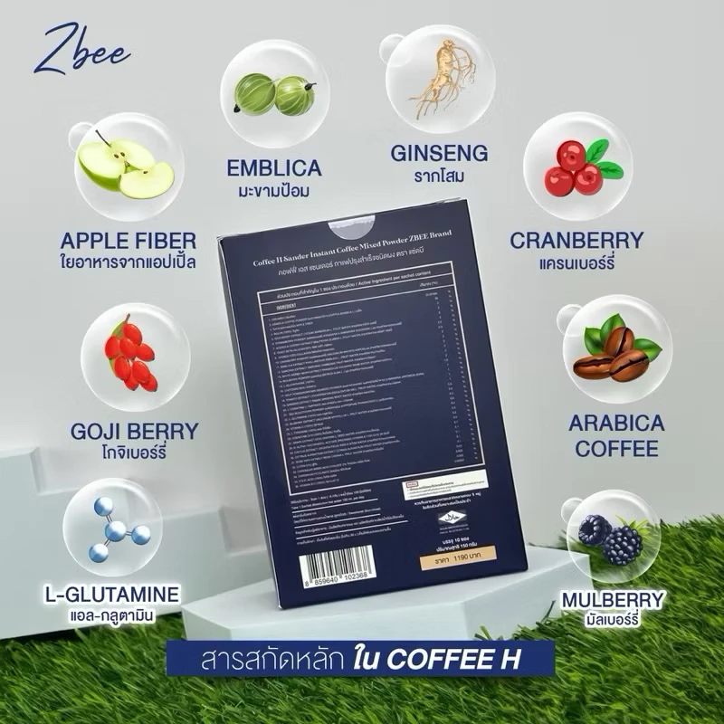 (โปรลด50%) กาแฟลดน้ำหนัก zbee ระงับความหิว ไม่กินจุกจิก คุมหิว อิ่มนาน เผาผลาญดี น้ำตาล 0% thumbnail 7