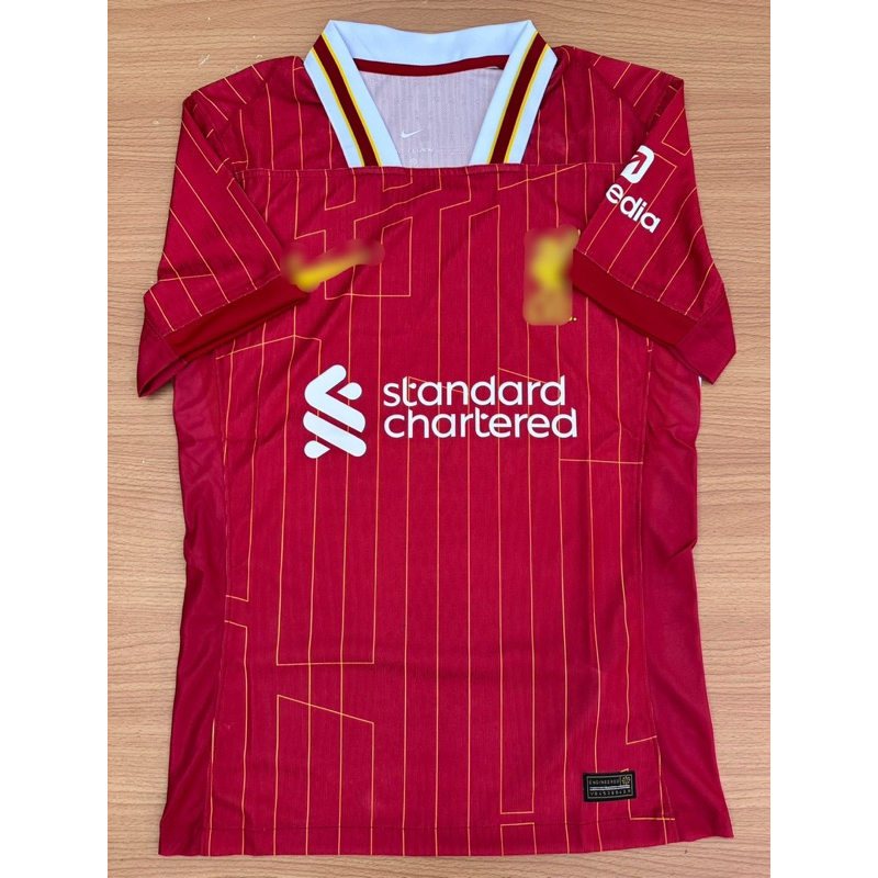 เสื้อหงส์แดง ลิเว่อพูล เหย้า เสื้อฟุตบอล เกรดผู้เล่น [Player เนื้อผ้างามพรีเมี่ยม] 2024