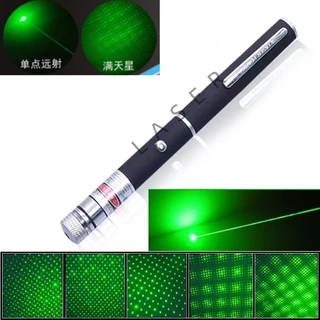 เลเซอร์พ้อยเตอร์ 5MW Green Laser Red Laser Pointer แสงสีเขียว