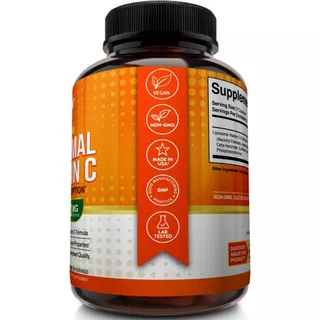 [ของแท้ 100% + พร้อมส่ง] 🧡 NutriFlair, วิตามินซี แบบเสริมการดูดซึม ⭐ Vitamin C Liposomal 1700mg, 180 Capsules