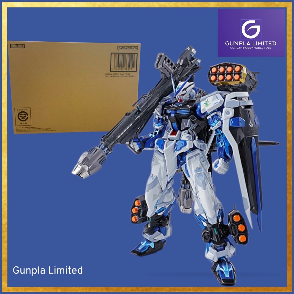 METAL BUILD GUNDAM ASTRAY BLUE FRAME (FULL-WEAPONS) - PROJECT ASTRAY