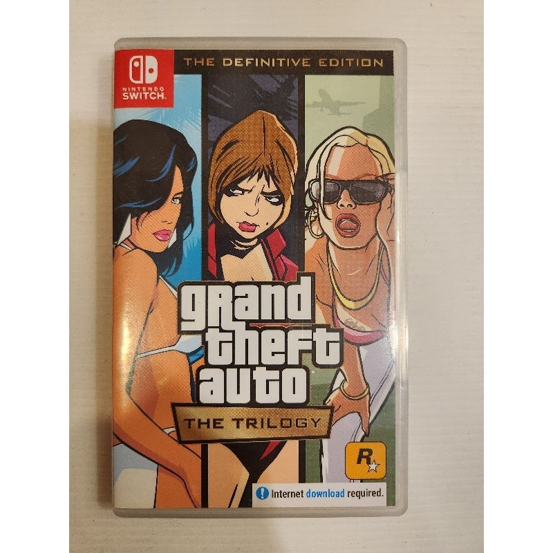 มือสองGTA(grand theif auto) Nintendo switch