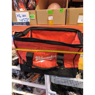 กระเป๋าผ้า Milwaukee  งานปักแท้ ใบใหญ่ หน้ากว้าง42cm มีคานเส…