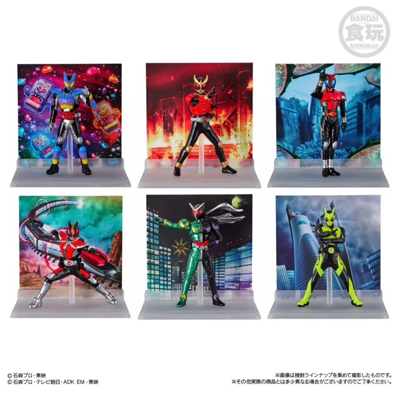Anime FIGURE-Micro Statue Collection -การ์ตูน โมเดลอนิเมะของแท้งานญี่ปุ่นแท้มาร์สไรเดอร์ มือหนึ่งของแท้ กล่องสุ่ม