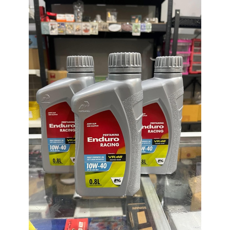 น้ำมันเครื่องEnduro 10w-40 สูตรใหม่ล่าสุด แท้ตรงจากโรงงาน