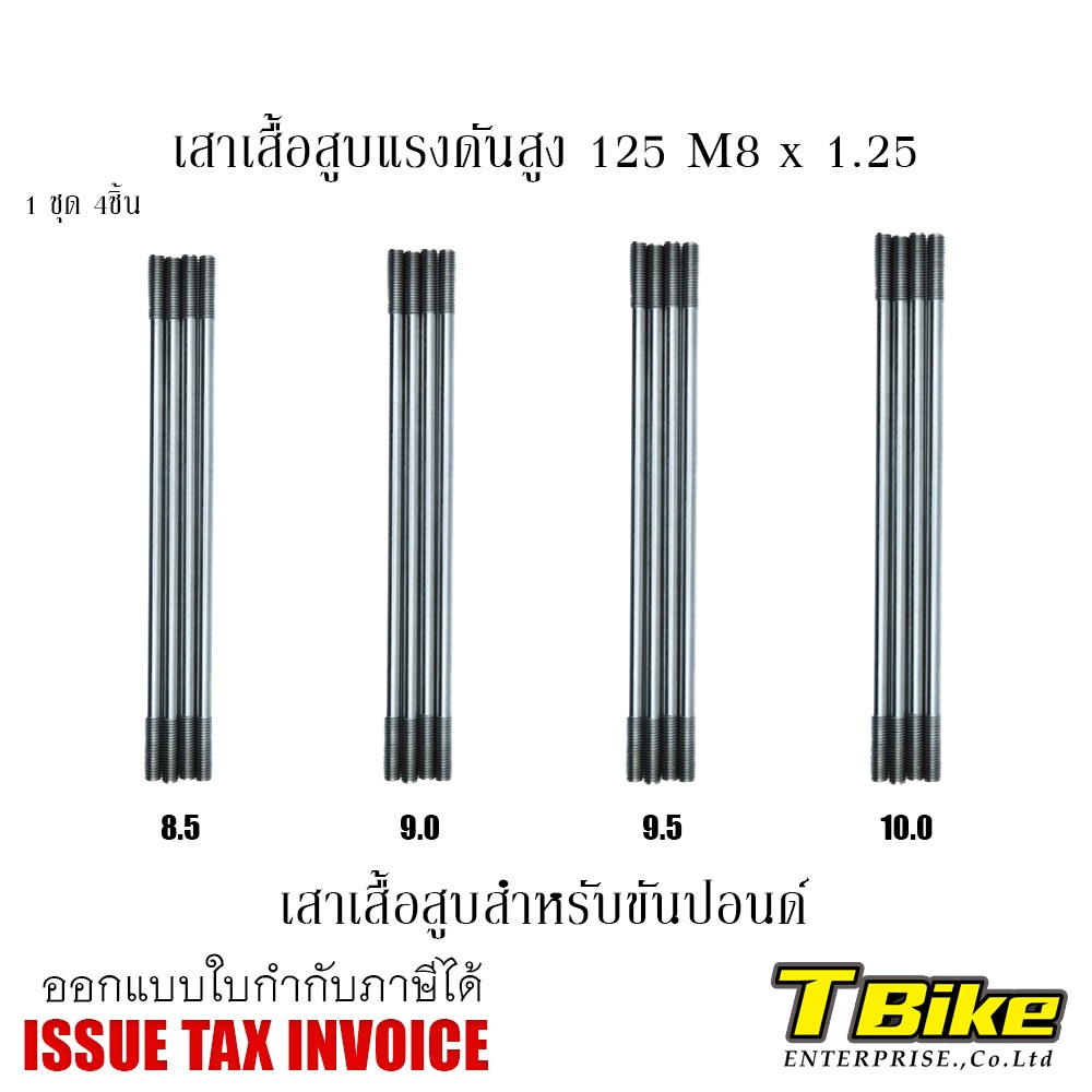 เสาเสื้อสูบขันปอนด์ WAVE 125