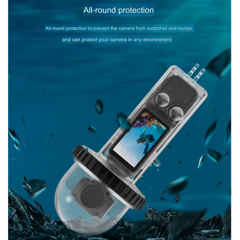 BRDRC เคสกันน้ำ สำหรับ DJI OSMO POCKET3 Housing Waterproof case for DJI OSMO POCKET3 ❗️สำหรับ รุ่น POCKET3  เท่านั้น❗️