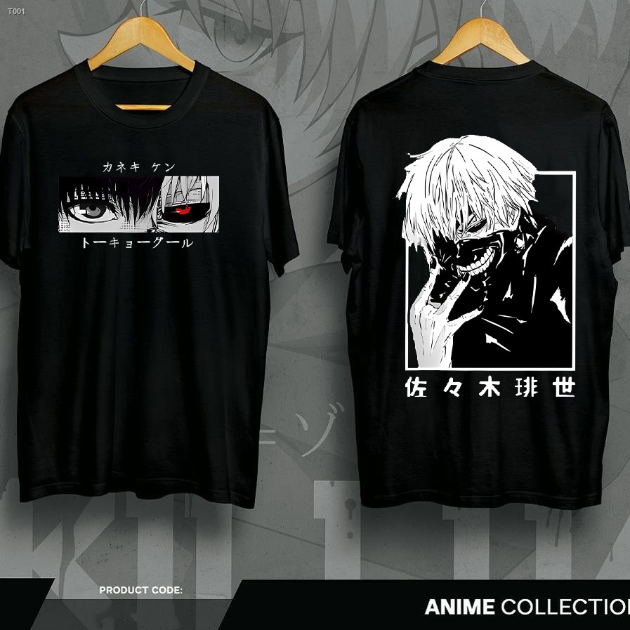 💥Flash Sale💥อนิเมะ Jujutsu kaisen Gojo Satoru ถนน ผ้าฝ้ายแท้ เสื้อยืด  ขนาดบวก COD