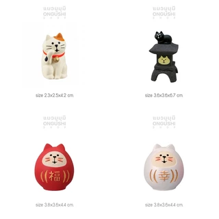 [พิเศษซื้อ 5 แถม 1] ชุดที่ 11 โมเดลแมวจิ๋วนำโชค 😻 ชุดแมวนำโชคสองชั้น 💰