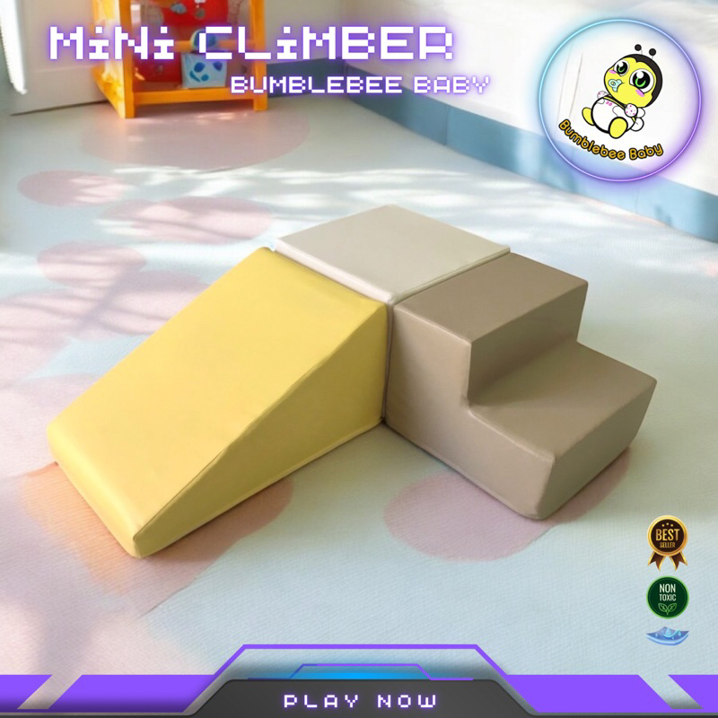ชุดปีนป่าย Mini Climber ของเล่นเสริมสร้างพัฒนาการ soft play (BUMBLEBEE BABY) - รูปที่ 6