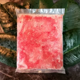 Premium BARF บาร์ฟ โครงไก่บด เกรดพรีเมี่ยม บดละเอียด อาหารสุนัข ใช้วัตถุดิบสำหรับเกรดคนทาน บาฟ 1kg. Origin of Hunter