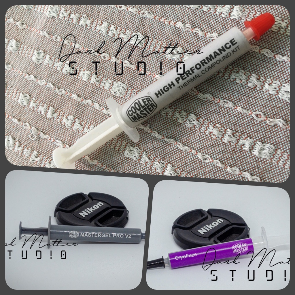 [ถูกที่สุดในโลก] ซิลิโคนระบายความร้อน CPU, VGA หลอดใหญ่ ของแท้ แถมมากับชุดน้ำและชุดลม