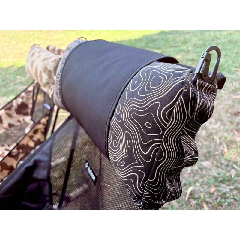 Camping Headrest - หมอนรองคอสำหรับเก้าอี้แคมป์ปิ้ง (เสริมตีนตุ๊กแกด้านหลังสำหรับติด)