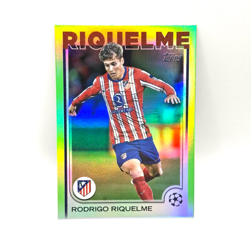 Topps UCC 24/25 Rodrigo Riquelme Atlético de Madrid /199 Neon Green