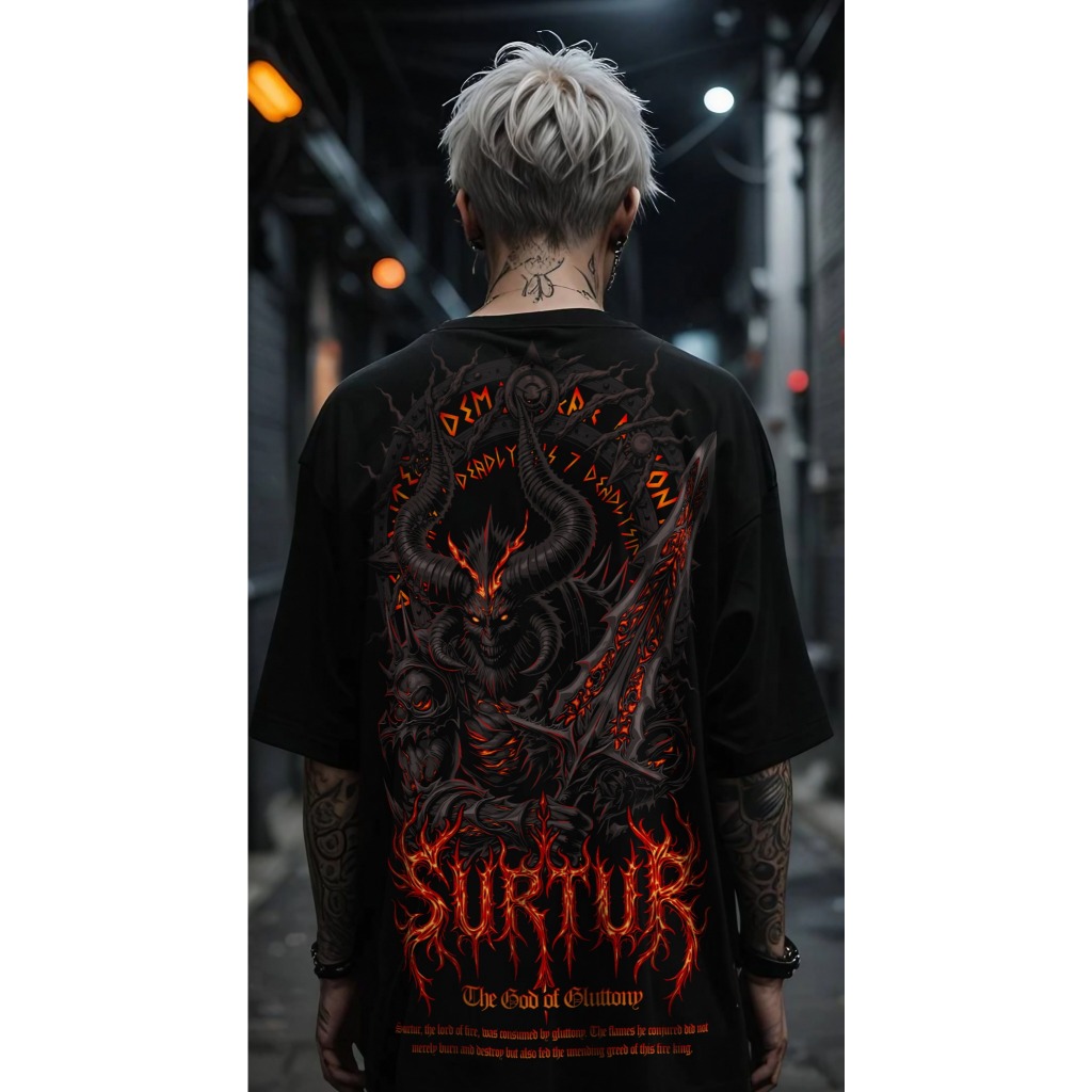 เสื้อ DemonTear Gluttony of Surtur