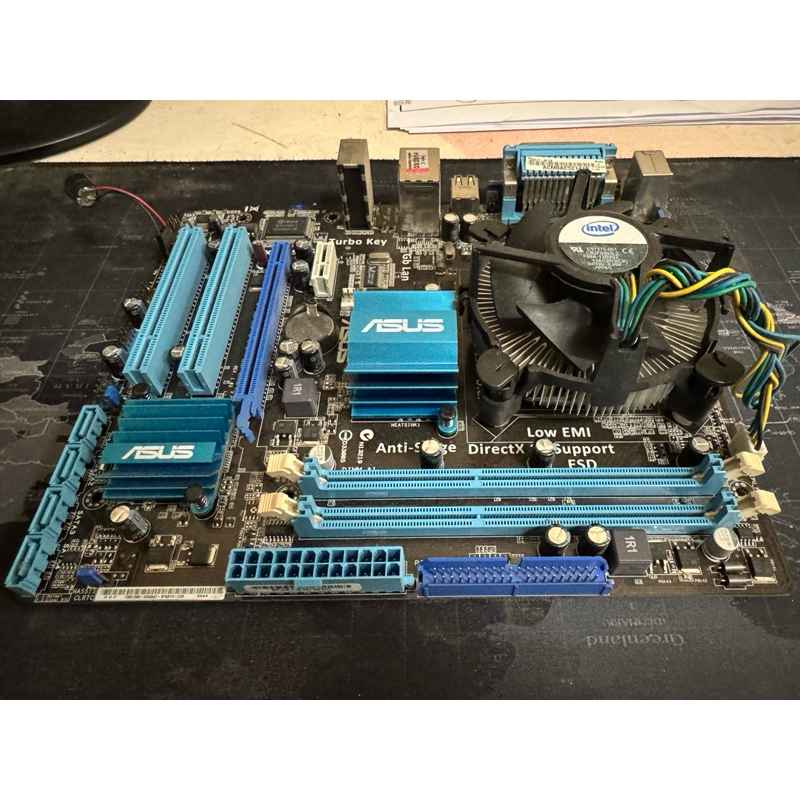 ASUS P5G41T-MLX คอมพิวเตอร์ เมนบอร์ด Mainboards LGA 775 พร้อม CPU Intel Pentium Dual Core E5700  2M 