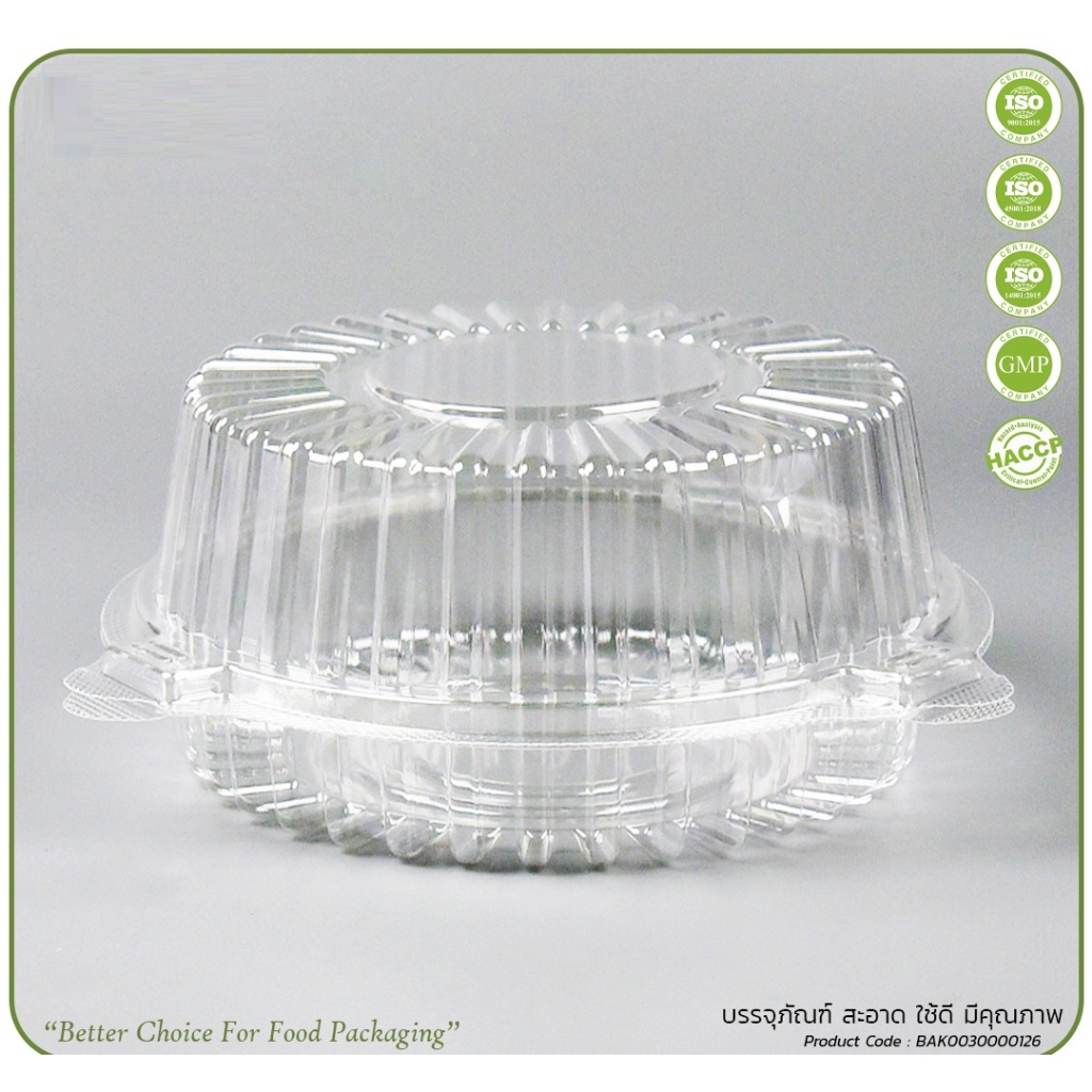 ยกลัง กล่องใสใส่อาหาร OPS TP-52  1ลังมี 12แพ็ค=600ใบ