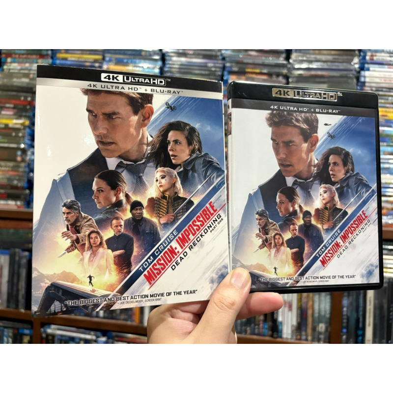 Mission Impossible Dead Reckoning Part One : 4K+Blu-ray ( บรรยายไทย )