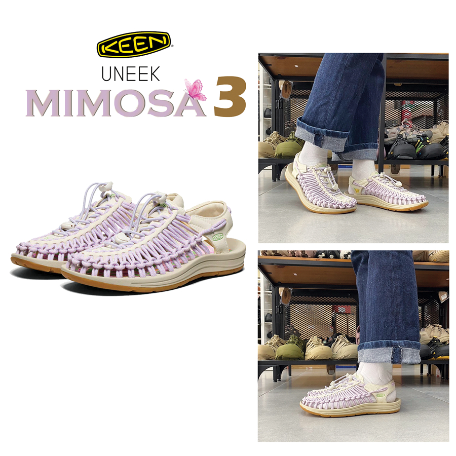 [Limited Edition] KEEN Women's Uneek x Mimosa 3 รองเท้า คีน แท้ ผู้หญิง