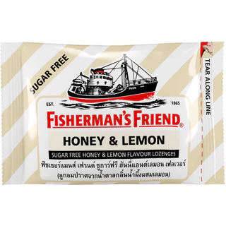 Fisherman's Friend ลูกอมฟิชเชอร์แมนส์ เฟรนด์ เม็ดอมบรรเทาอาการเจ็บ ทุกรสชาติ ขนาด 25 กรัม/ซอง