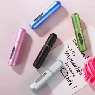 😍COD😍 ขวดเเบ่งน้ำหอมพกพา 5ml ปั้มเติมก้นขวด พกพาสะดวก รีฟิวง่ายสำหรับเดินทาง ใส่น้ำหอม เครื่องสำอางค์เหลว