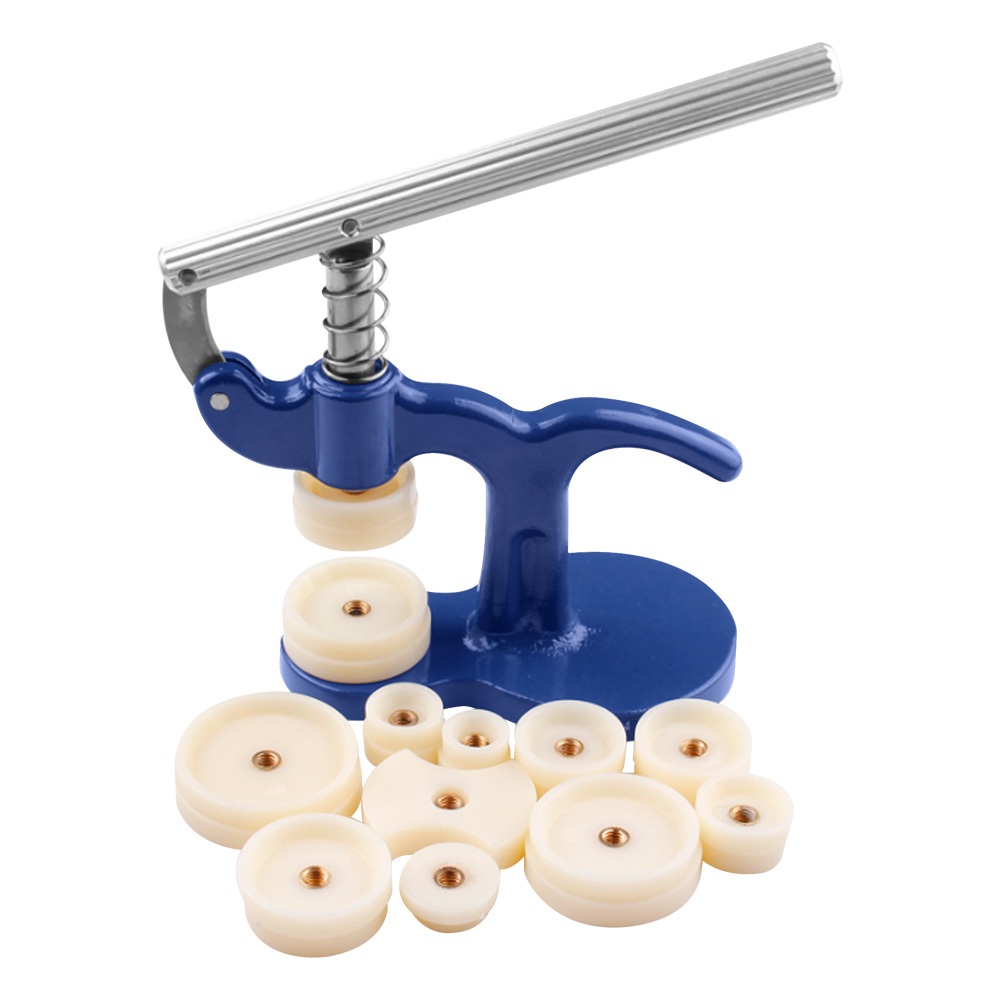 doti เครื่องมือซ่อมนาฬิกา สำหรับการเปลี่ยนถ่าน เครื่องมือกดอัดฝาหลังนาฬิกา มีหัวกด 12 ชิ้น - รูปที่ 6