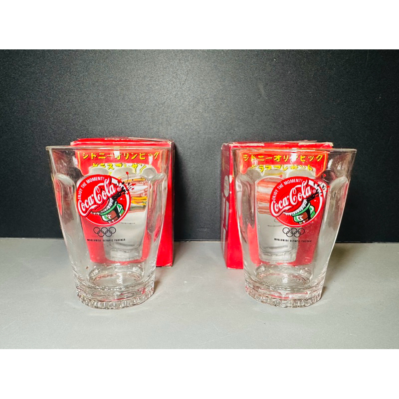 แก้วเล็ก Coca Cola Sydney 2000 Glass