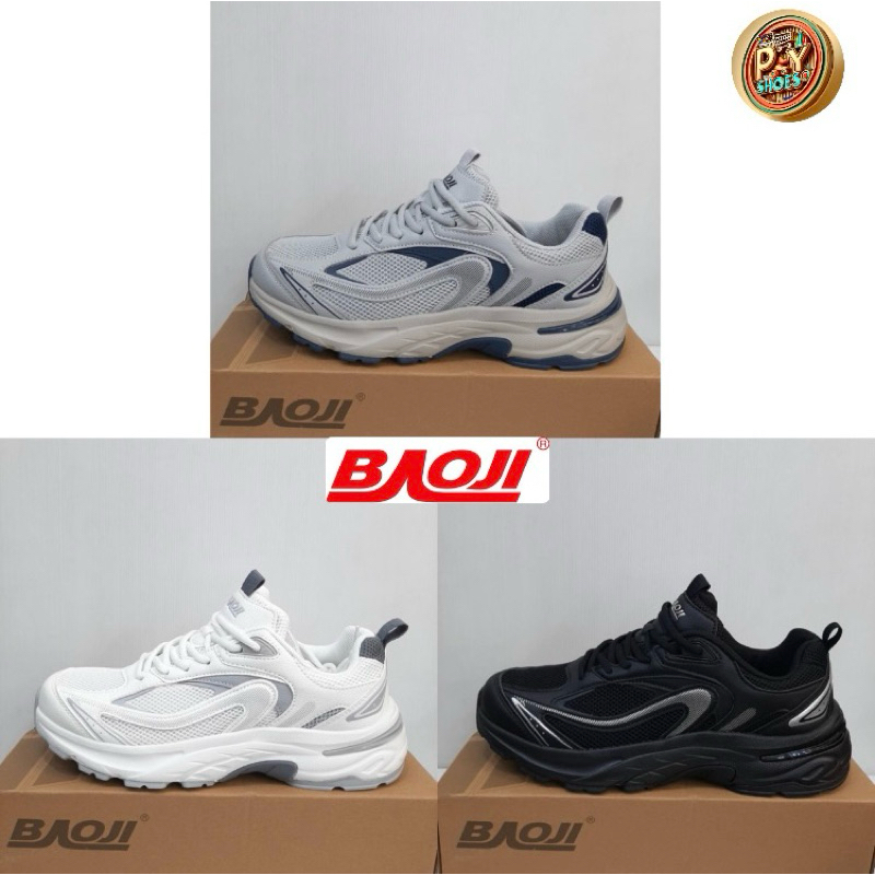รองเท้าผ้าใบBAOJI เเท้100% BJM 908 รองเท้าผ้าใบผู้ชาย ไซส์ 41-45