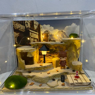 พร็อพ ฉาก ไฟตู้ ของแต่งฉาก Diorama
