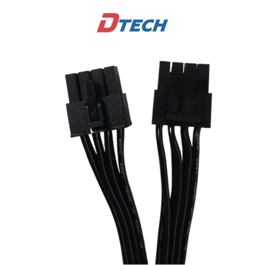 Dtech CU023สาย PCI-E 8 PIN to 8PIN (4+4) สายตรงยาว 55 สายไฟคุณภาพ สายไฟอย่างดี สายสำหรับพาวเวอร์ซัพพ