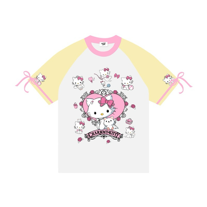 เสื้อยืดOversize(QottonLand)ชาร์มมี่คิตตี้