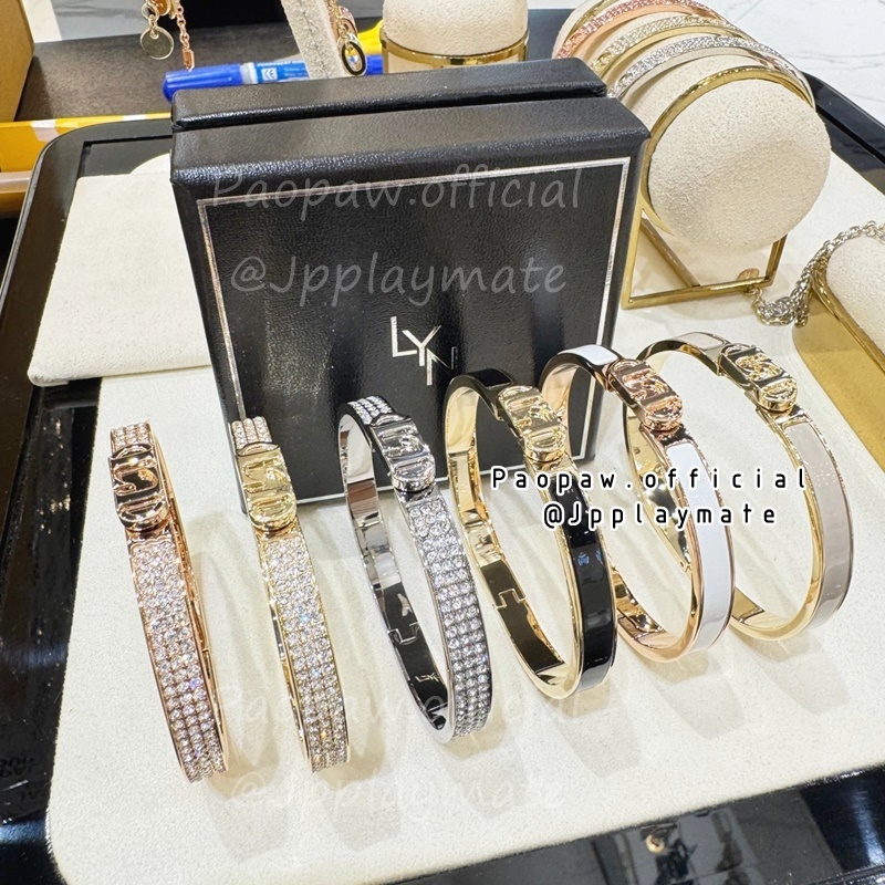 กำไล LYN รุ่นตามหา LYN ABIGAIL BRACKET NADIA BRACKET รุ่นใหม่ พร้อมกล่อง และถุงกระดาษ