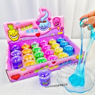 🔥ส่งในไทย🔥 สลามยกกล่อง มีหลายแบบ** ขายราคาส่ง Slime สไลม์ เนื้อนุ่ม เม็ดโฟม กากเพชร ของเล่นคลายเครียด ของเล่นเด็ก
