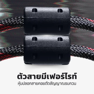 YOUDA สายแปลง HDMI TO AV สายยาว 1.5M/3M รับประกัน1ปี สายต่อภาพจาก HDMI แปลง RCA วิดีโอ YD-HA414 สายแปลงสัญญาณภาพและเสียง