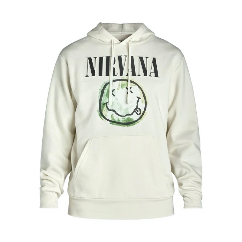 NIRVANA pullover hoodie 👁️‍🗨️ เสื้อฮู้ดวง NIRVANA งาน Official แท้ (TS498)