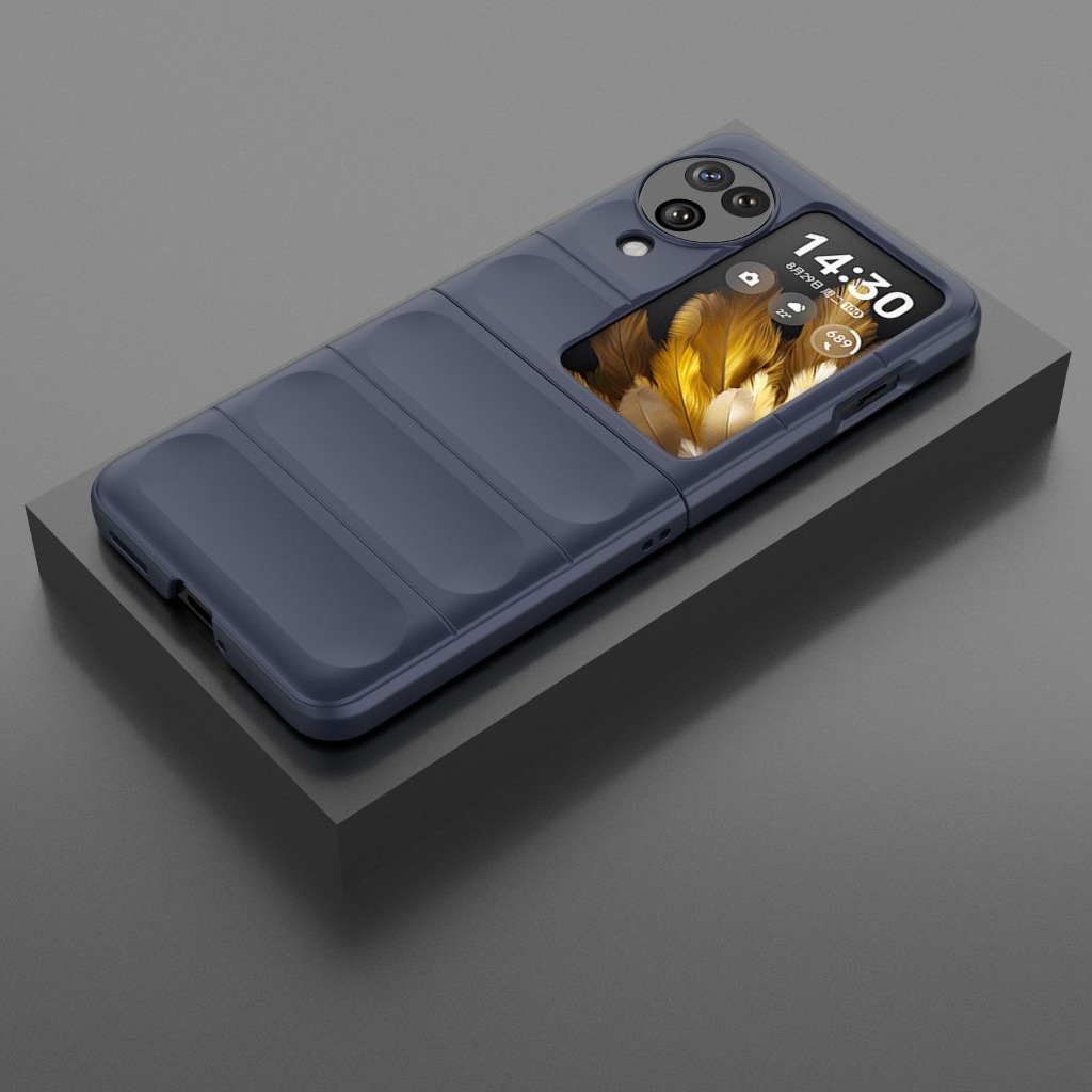 【แท้💯%】เคสสำหรับ Oppo N3 Flip,N2 Flip ผิวด้าน กันกระแทก กันรอยขีดข่วน - รูปที่ 3